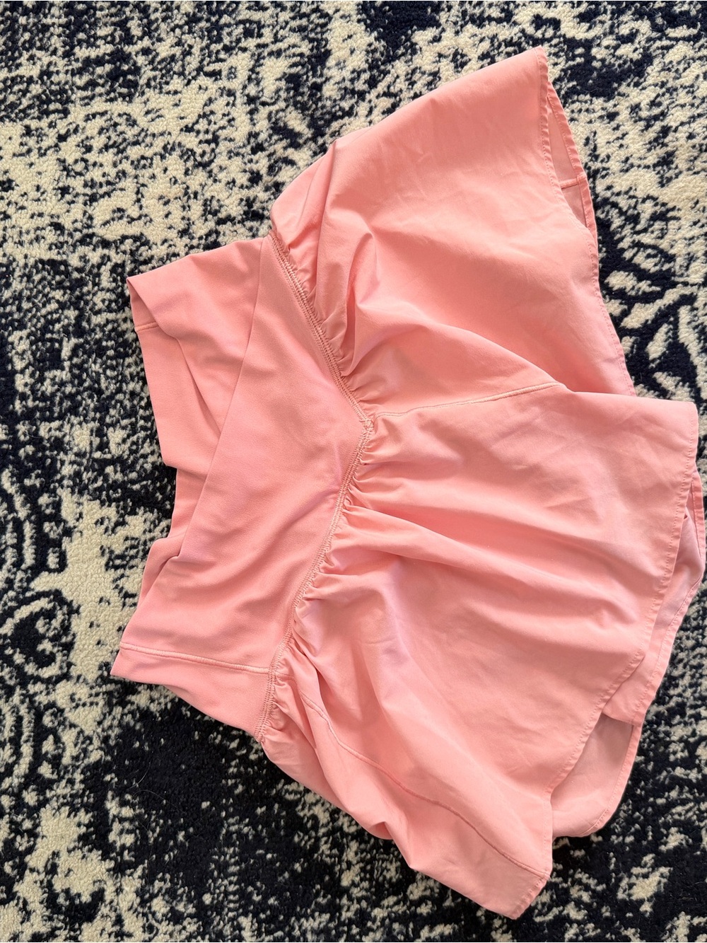 aerie Pink Athletic Skirt-Style Shorts